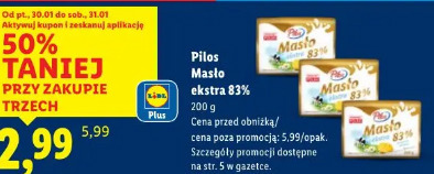 Pilos Masło ekstra 83%