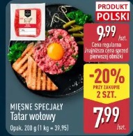 Mięsne Specjały Tatar wołowy
