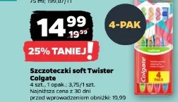 Szczoteczki soft Twister Colgate