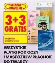 Wszystkie płatki pod oczy i maseczki w płachcie do twarzy