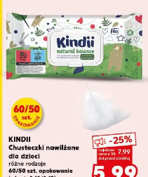 Kindii Chusteczki nawilżane