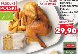 Wielkopolski Kurczak ekologiczny Połówka z kurczaka BIO