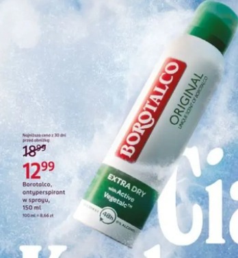 Borotalco original antyperspirant w sprayu