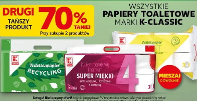Papiery toaletowe marki K-Classic
