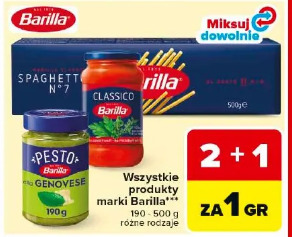 Wszystkie produkty marki Barilla