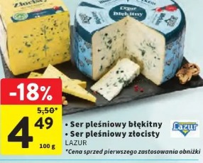 Ser pleśniowy błękitny Lazur