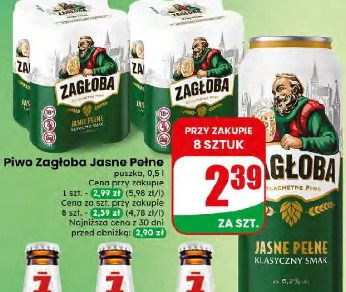 Piwo Zagłoba Jasne Pełne