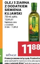 Olej 3 ziarna z dodatkiem siemienia Kujawski