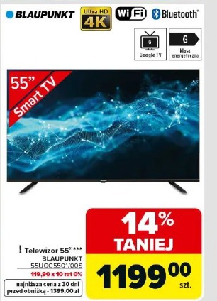 Telewizor 55'' BLAUPUNKT 55UGC5501/00S