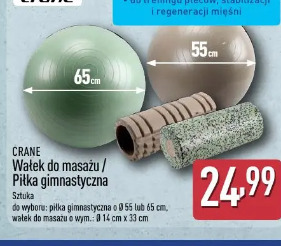 Crane Wałek do masażu / Piłka gimnastyczna