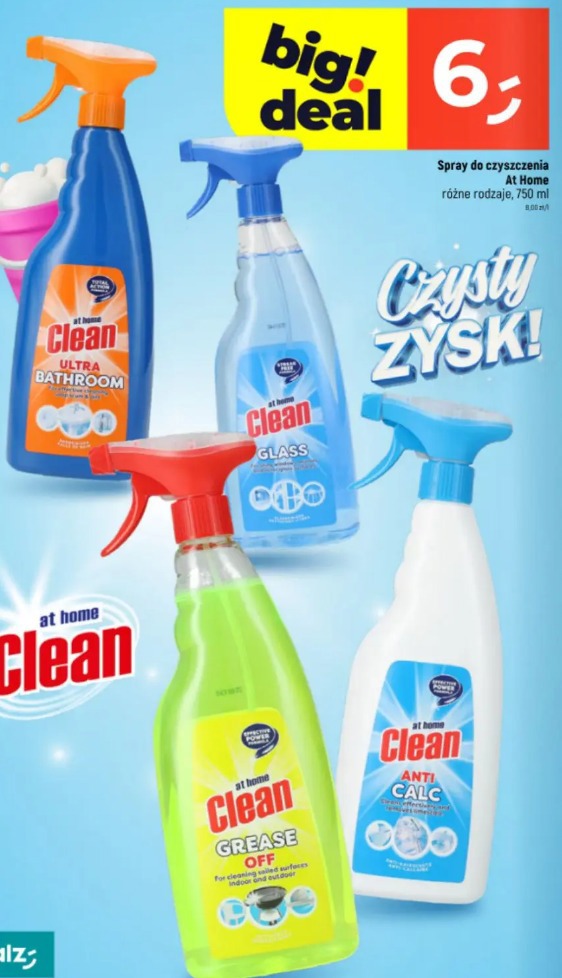 Spray do czyszczenia At Home