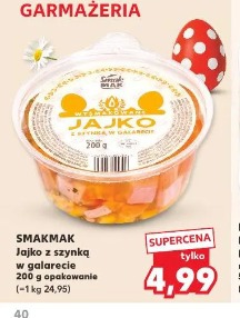 Smakmak Jajko z szynką w galarecie