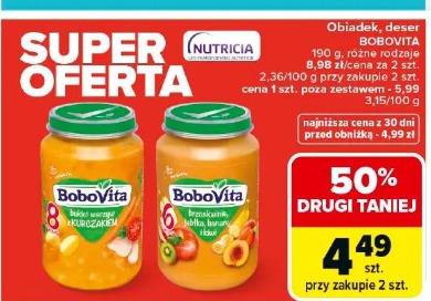 Obiadek, deser Bobovita