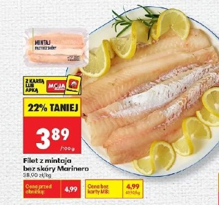 Filet z mintaja bez skóry Marinero