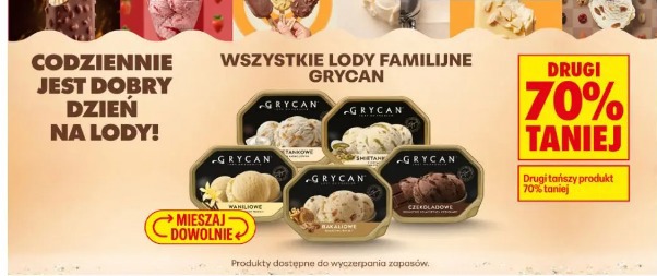 Wszystkie lody familijne Grycan