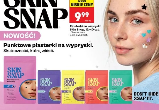Skin Snap plasterki na wypryski