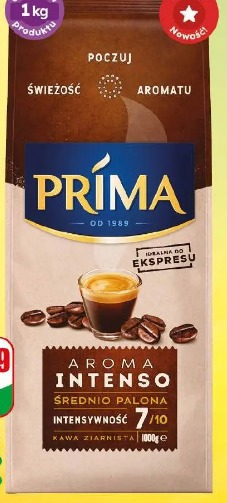 Kawa ziarnista Aroma Intenso Prima
