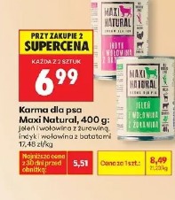 Karma dla psa Maxi Natural