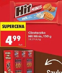 Hit Minis ciastka