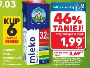 Łowicz Mleko łowickie UHT 3,2%