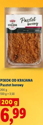 Pikok od Krajana Pasztet borowy