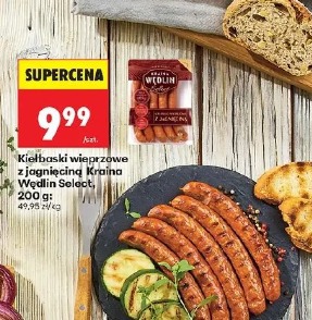 Kiełbaski wieprzowe z jagnięciną Kraina Wędlin Select