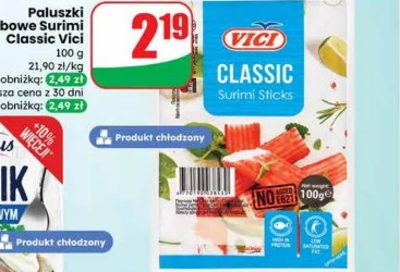 Paluszki krabowe Surimi Classic Vici