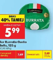 Ser Burrata Gusto Bello