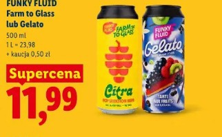 Browar Funky Fluid Farm to Glass lub Gelato