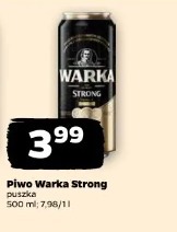 Piwo Warka Strong