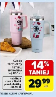 Kubek termiczny PETITIU, ROSANNA