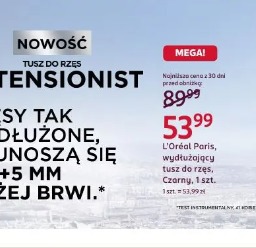 L'Oréal Paris, wydłużający tusz do rzęs, Czarny