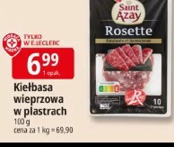 Kiełbasa wieprzowa w plastrach Saint Azay