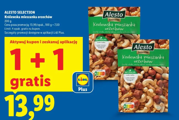 Alesto Selection Królewska mieszanka orzechów