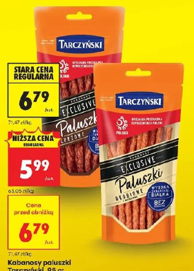 Kabanosy paluszki Tarczyński