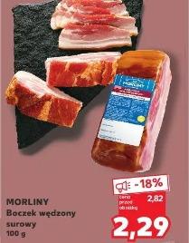 Morliny Boczek wędzony surowy