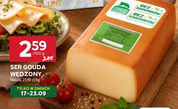 Ser gouda wędzony Maluta