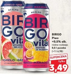 Birgo Piwo <0,5% alk. kofeina i guarana