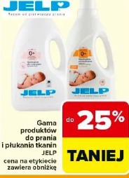 Gama produktów do prania i płukania tkanin Jelp