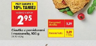 Ciastko z pomidorami i mozzarellą