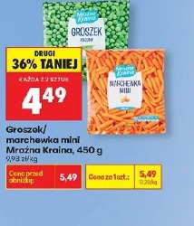 Groszek/marchewka mini Mrożna Kraina