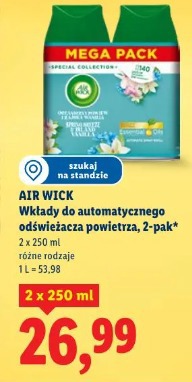 Air Wick Wkłady do automatycznego odświeżacza powietrza, 2-pak