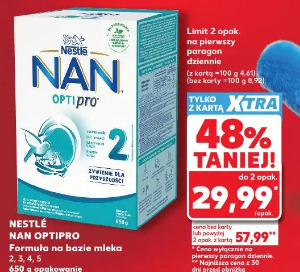 Nestle Nan Optipro Formuła na bazie mleka