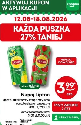 Napój Lipton