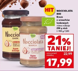 Nocciolata Bio Krem z orzechów laskowych