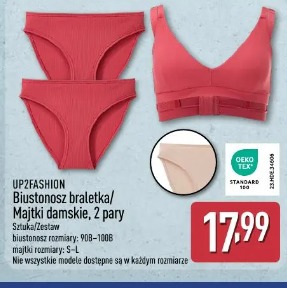 Up2fashion Biustonosz braletka/Majtki damskie, 2 pary