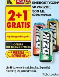 Napój energetyczny w puszce, 500 ml 