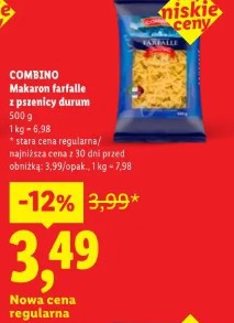 Combino Makaron farfalle z pszenicy durum