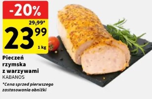 Pieczeń rzymska z warzywami Kabanos