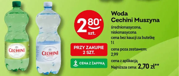 Woda Cechini Muszyna